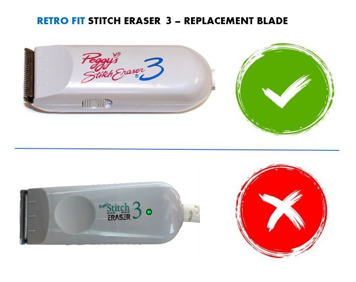 RETRO FIT - Replacement Blade Stitch Eraser 3